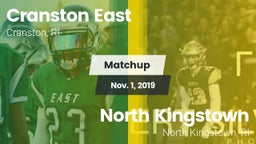 Matchup: Cranston East High vs. North Kingstown  2019