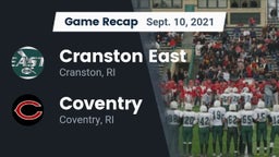 Recap: Cranston East  vs. Coventry  2021