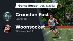 Recap: Cranston East  vs. Woonsocket  2022