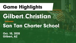 Gilbert Christian  vs San Tan Charter School Game Highlights - Oct. 10, 2020
