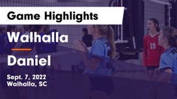 Walhalla  vs Daniel  Game Highlights - Sept. 7, 2022