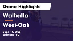 Walhalla  vs West-Oak  Game Highlights - Sept. 14, 2023