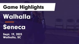 Walhalla  vs Seneca  Game Highlights - Sept. 19, 2023