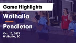 Walhalla  vs Pendleton  Game Highlights - Oct. 10, 2023