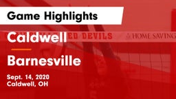 Caldwell  vs Barnesville  Game Highlights - Sept. 14, 2020
