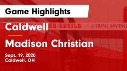 Caldwell  vs Madison Christian  Game Highlights - Sept. 19, 2020