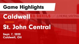 Caldwell  vs St. John Central Game Highlights - Sept. 7, 2020
