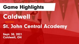 Caldwell  vs St. John Central Academy Game Highlights - Sept. 30, 2021