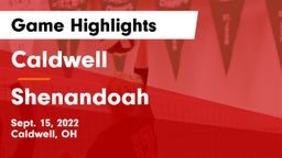 Caldwell  vs Shenandoah  Game Highlights - Sept. 15, 2022