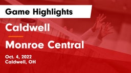 Caldwell  vs Monroe Central Game Highlights - Oct. 4, 2022