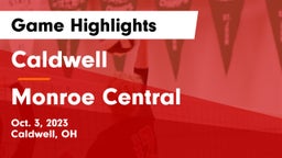 Caldwell  vs Monroe Central Game Highlights - Oct. 3, 2023