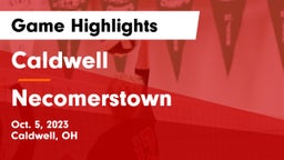 Caldwell  vs Necomerstown Game Highlights - Oct. 5, 2023