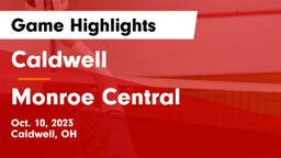 Caldwell  vs Monroe Central  Game Highlights - Oct. 10, 2023