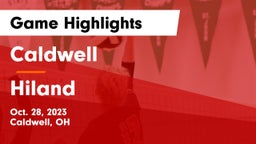 Caldwell  vs Hiland  Game Highlights - Oct. 28, 2023