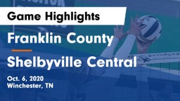 Franklin County  vs Shelbyville Central  Game Highlights - Oct. 6, 2020