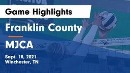 Franklin County  vs MJCA Game Highlights - Sept. 18, 2021
