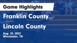 Franklin County  vs Lincoln County  Game Highlights - Aug. 23, 2022