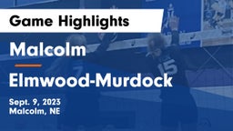 Malcolm  vs Elmwood-Murdock  Game Highlights - Sept. 9, 2023