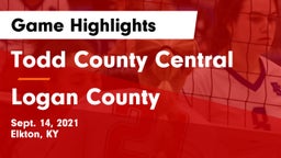 Todd County Central  vs Logan County  Game Highlights - Sept. 14, 2021