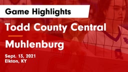 Todd County Central  vs Muhlenburg Game Highlights - Sept. 13, 2021