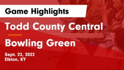 Todd County Central  vs Bowling Green  Game Highlights - Sept. 22, 2022
