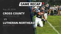 Recap: Cross County  vs. Lutheran-Northeast  2016