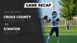 Recap: Cross County  vs. Stanton  2016