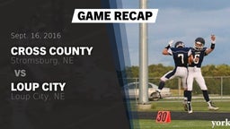 Recap: Cross County  vs. Loup City  2016