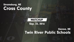 Matchup: Cross County High vs. Twin River Public Schools 2016
