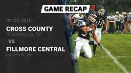 Recap: Cross County  vs. Fillmore Central  2016