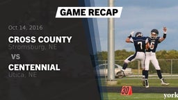Recap: Cross County  vs. Centennial  2016