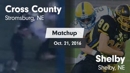 Matchup: Cross County High vs. Shelby  2016