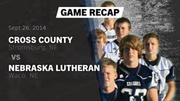 Recap: Cross County  vs. Nebraska Lutheran  2014