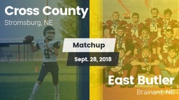 Matchup: Cross County High vs. East Butler  2018