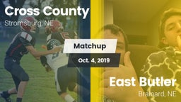 Matchup: Cross County High vs. East Butler  2019