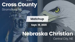 Matchup: Cross County High vs. Nebraska Christian  2020