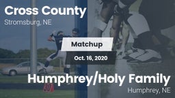 Matchup: Cross County High vs. Humphrey/Holy Family  2020