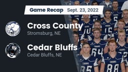 Recap: Cross County  vs. Cedar Bluffs  2022