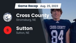 Recap: Cross County  vs. Sutton  2023