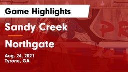 Sandy Creek  vs Northgate  Game Highlights - Aug. 24, 2021