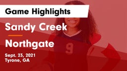 Sandy Creek  vs Northgate  Game Highlights - Sept. 23, 2021