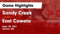 Sandy Creek  vs East Coweta  Game Highlights - Sept. 30, 2021