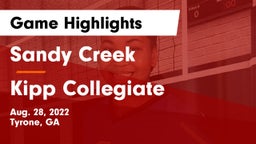 Sandy Creek  vs Kipp Collegiate Game Highlights - Aug. 28, 2022