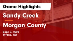 Sandy Creek  vs Morgan County  Game Highlights - Sept. 6, 2022