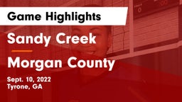 Sandy Creek  vs Morgan County  Game Highlights - Sept. 10, 2022