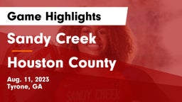 Sandy Creek  vs Houston County  Game Highlights - Aug. 11, 2023