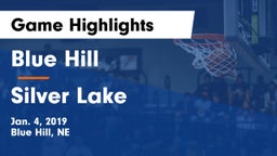 Blue Hill  vs Silver Lake  Game Highlights - Jan. 4, 2019