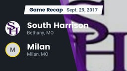 Recap: South Harrison  vs. Milan  2017