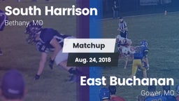 Matchup: South Harrison High vs. East Buchanan  2018