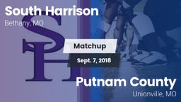 Matchup: South Harrison High vs. Putnam County  2018